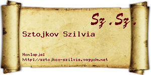 Sztojkov Szilvia névjegykártya